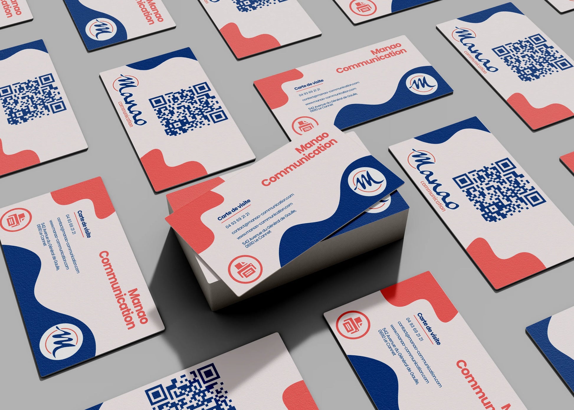 Carte de visite standard - Manao Communication