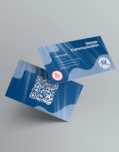 Carte de visite premium - Manao Communication