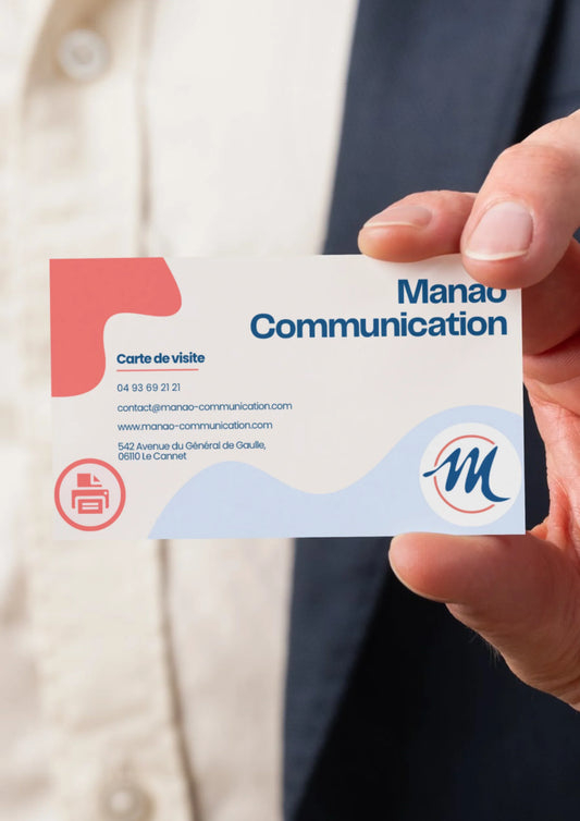 Carte de visite standard - Manao Communication