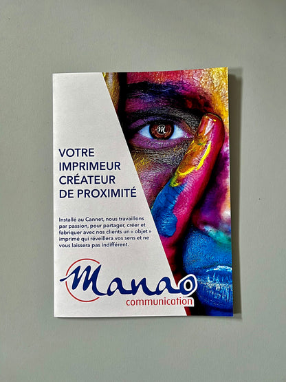 Dépliant 3 volets - Manao Communication