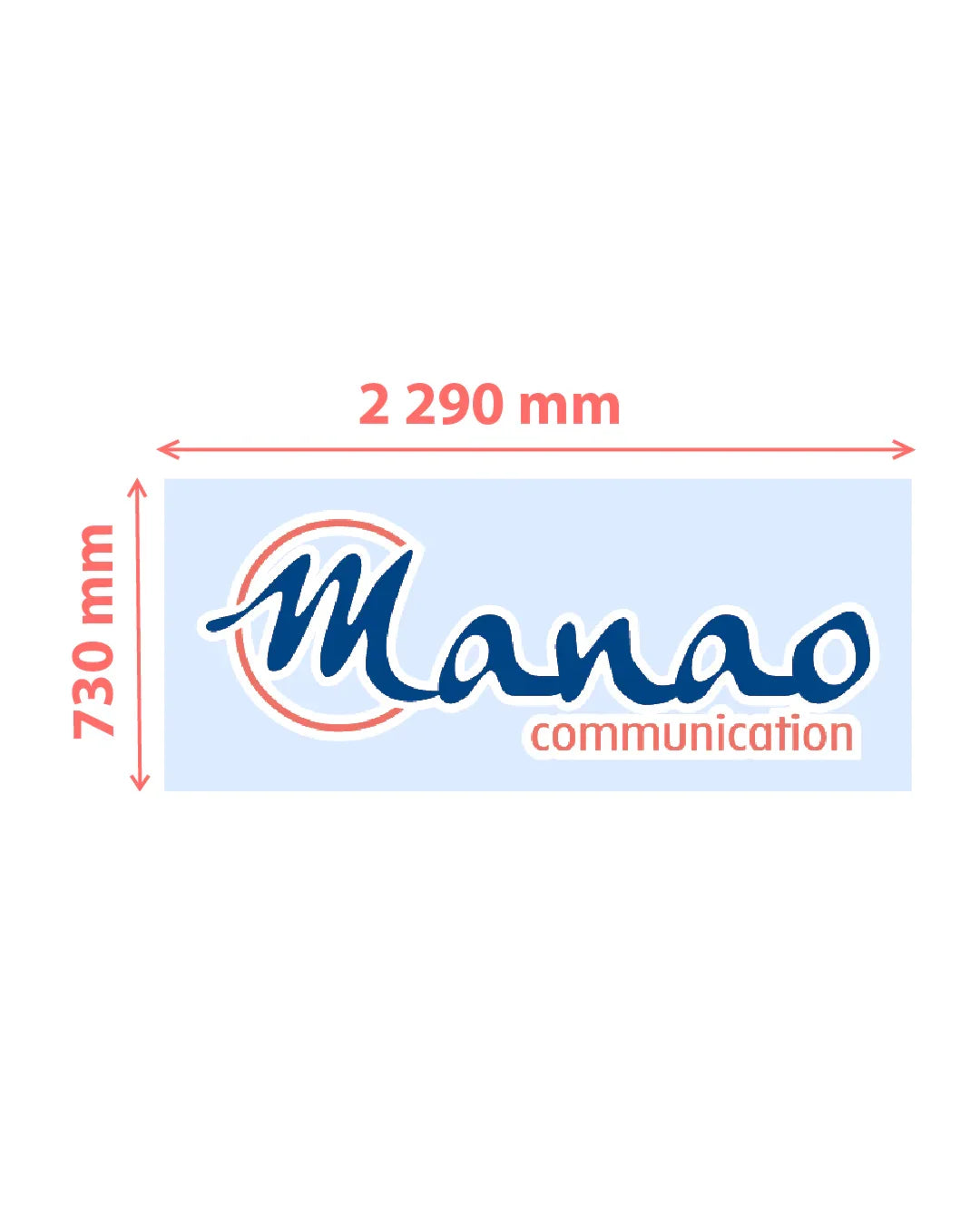 Bâche PVC - Manao Communication