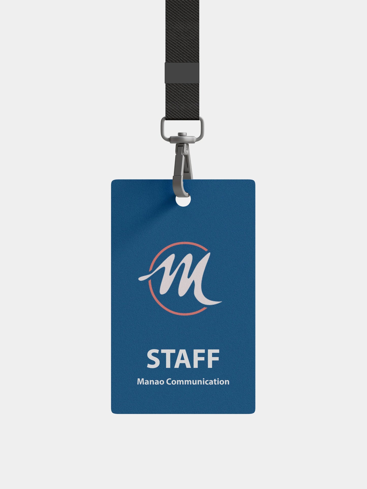 Badge + cordon - Manao Communication