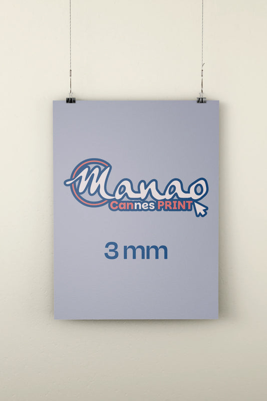Panneau PVC 3mm M1 - Manao Communication