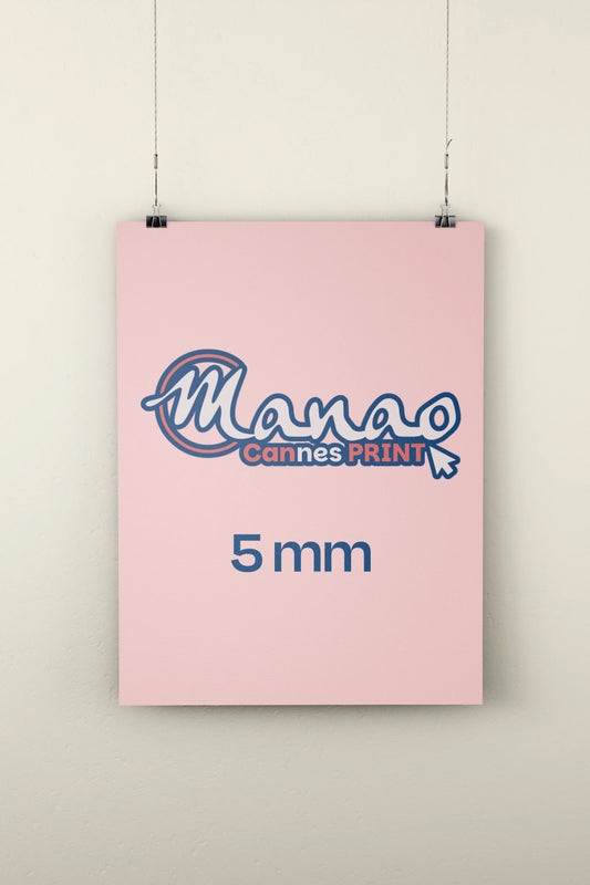 Panneau PVC 5mm M1 - Manao Communication